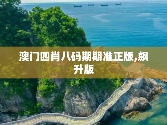 澳门四肖八码期期准正版,飙升版