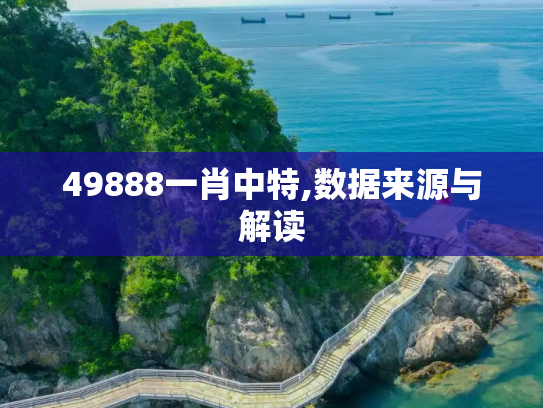 49888一肖中特,数据来源与解读